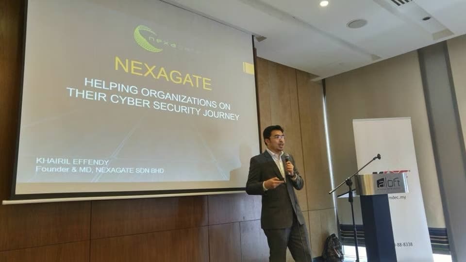 At the MDEC-BiDA Showcase event (January 2017)